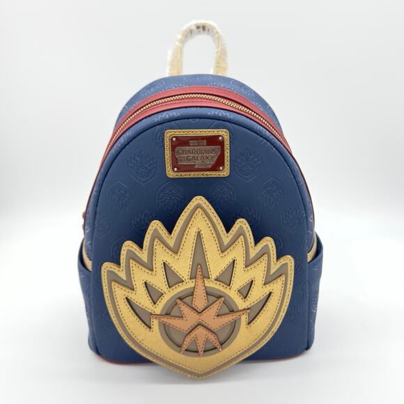 Loungefly Marvel Guardians of the Galaxy Vol. 3 Ravager Badge Mini Backpack NEW main image 13